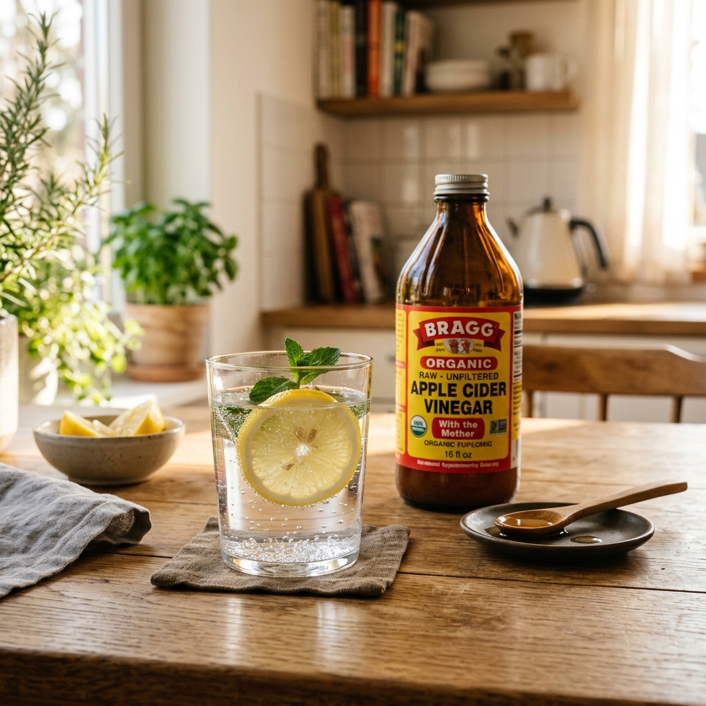 Apfelessig am Morgen